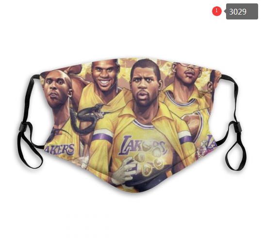 NBA Los Angeles Lakers #36 Dust mask with filter